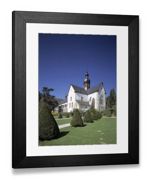 Framed Print : Monastery church, view from south-east