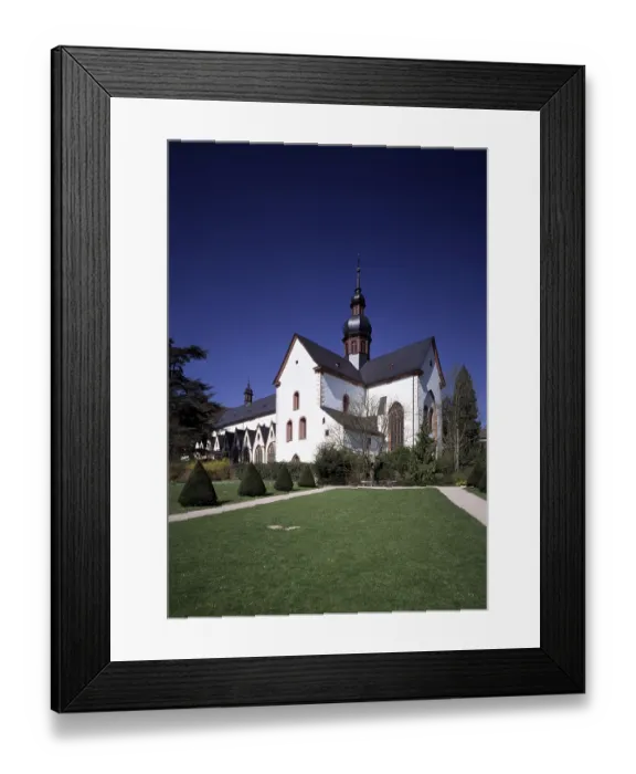 Framed Print : Monastery church, view from south-east