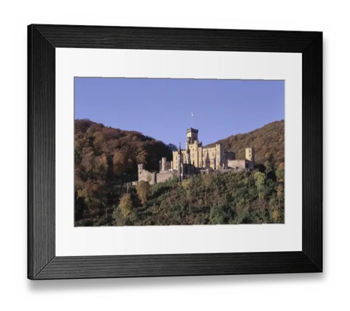 Framed Print : Koblenz, Stolzenfesl Castle Framed Print : Koblenz, Stolzenfesl Castle