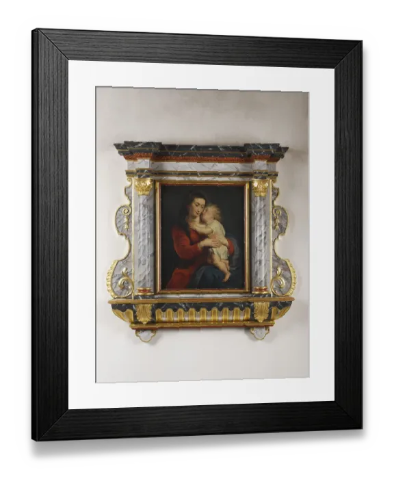 Framed Print : Rosary Chapel, Our Lady with Child from the Rubens School Framed Print : Rosary Chapel, Our Lady with Child from the Rubens School