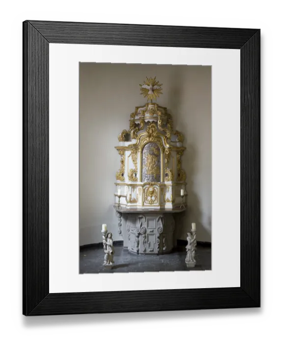 Framed Print : Aachen, Church of the Holy Cross (churches of the parish of Franziska von Aachen)
