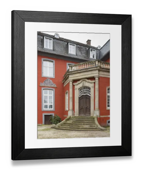 Framed Print : Erftstadt, Gymnich Castle