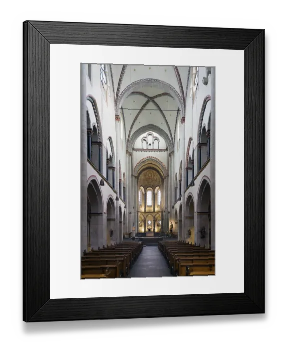 Framed Print : Neuss, Collegiate Church of St Quirinus