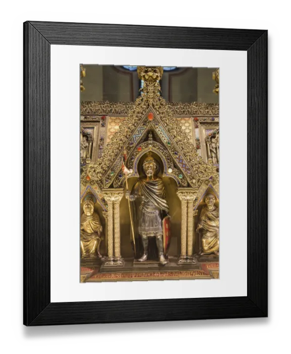 Framed Print : Neuss, Collegiate Church of St Quirinus