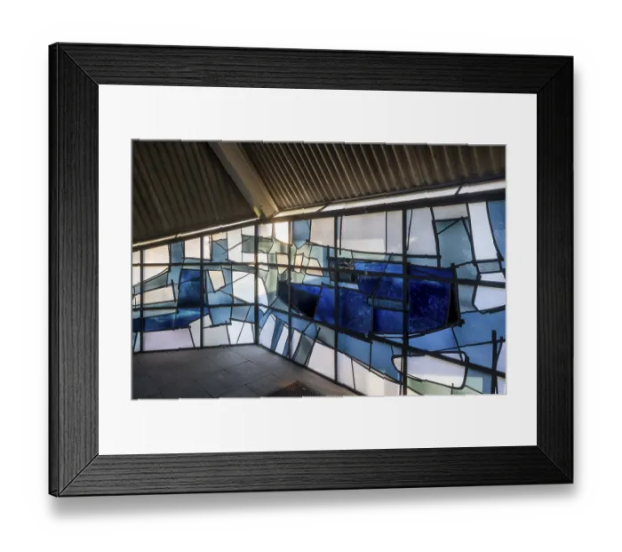 Framed Print : Krefeld, portable tent church St Hubertus