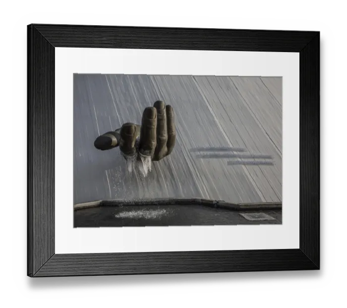 Framed Print : Le Havre, cultural centre LE VOLCAN by Oskar Niemeyer 1977-82