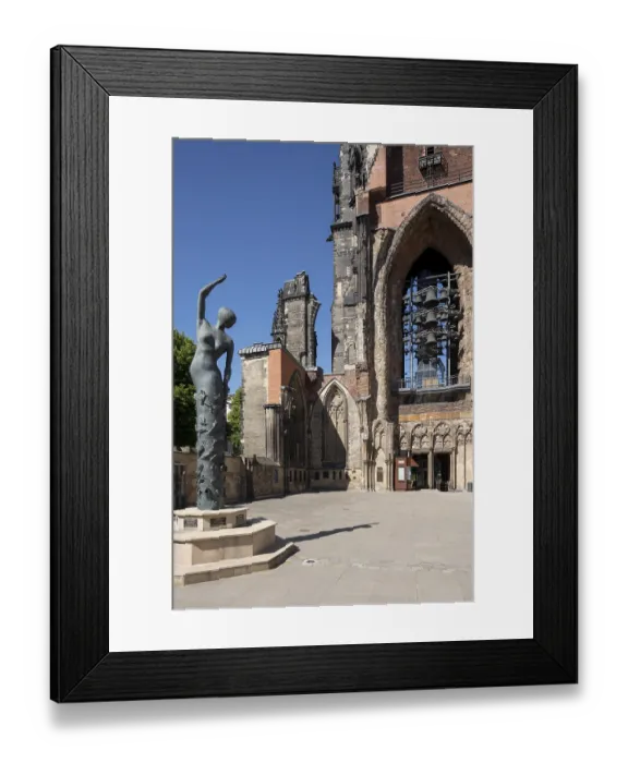 Framed Print : Hamburg, Former main church St Framed Print : Hamburg, Former main church St
