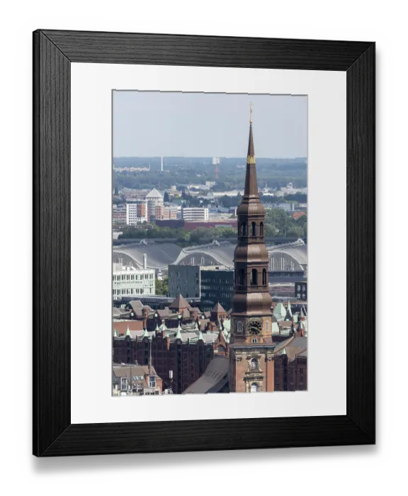 Framed Print : Hamburg, main church Sankt Katharinen Framed Print : Hamburg, main church Sankt Katharinen