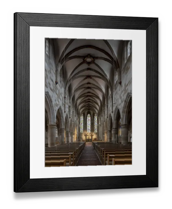 Framed Print : Esslingen am Neckar, St Paul's Minster