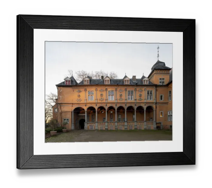 Framed Print : Monchengladbach, Rheydt Castle