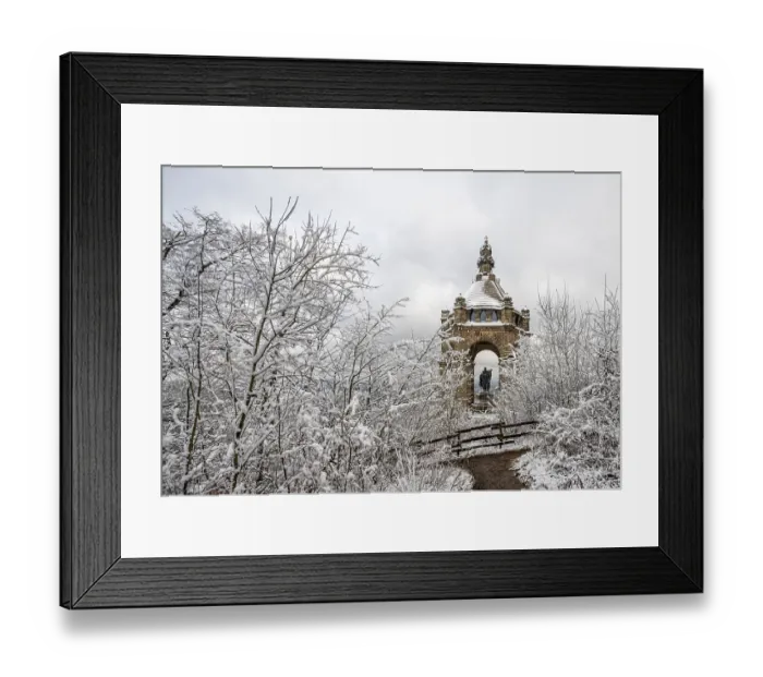 Framed Print : Porta Westfalica, Kaiser Wilhelm monument Framed Print : Porta Westfalica, Kaiser Wilhelm monument