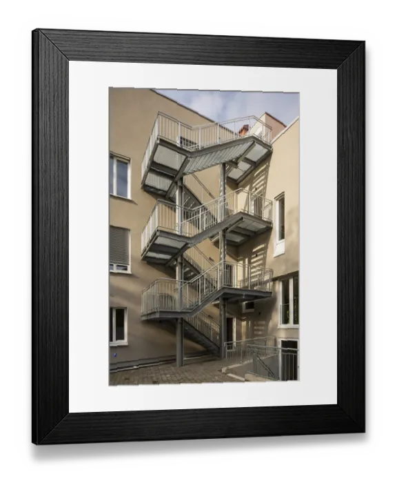 Framed Print : Essen, Haus der Kirchenmusik, After the conversion and refurbishment in 2021