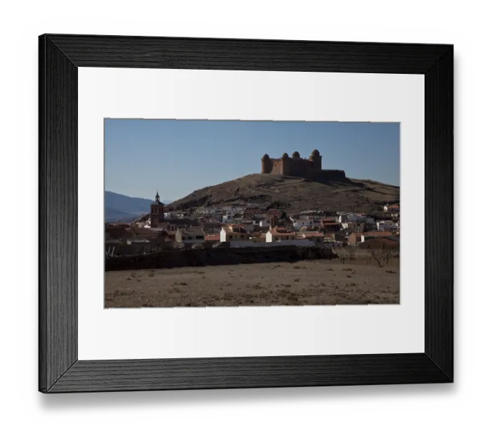 Framed Print : Spain Andalucia La Calahorra Castillo de La Calahorra 52282 Framed Print : Spain Andalucia La Calahorra Castillo de La Calahorra 52282