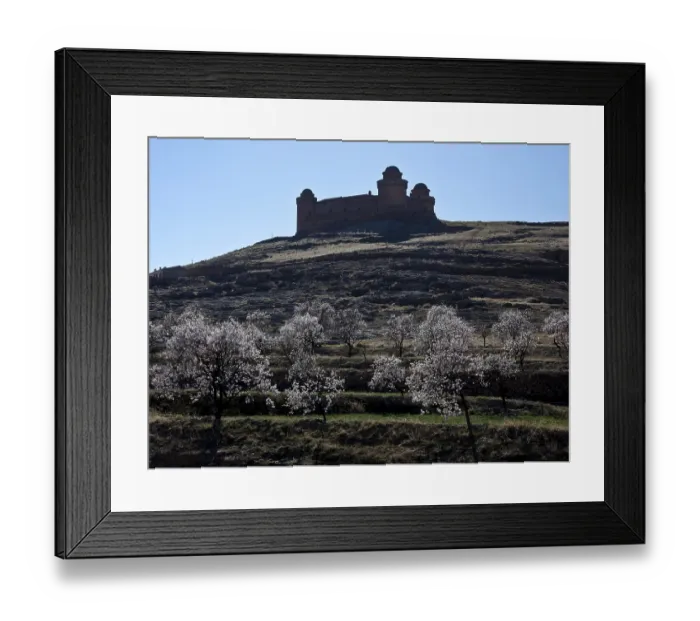 Framed Print : Spain Andalucia La Calahorra Castillo de La Calahorra 52281