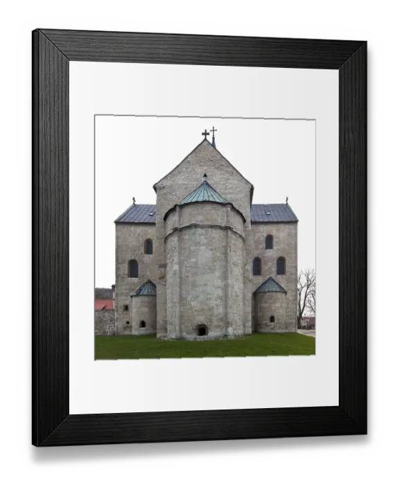 Framed Print : Gernrode (Harz) Collegiate Church from the east 86515