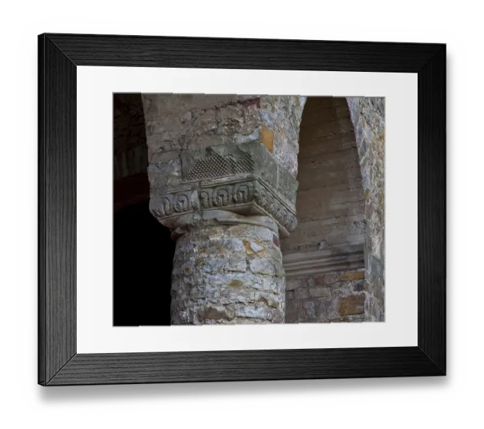 Framed Print : Leitzkau former monastery church 12th century 86712 Column