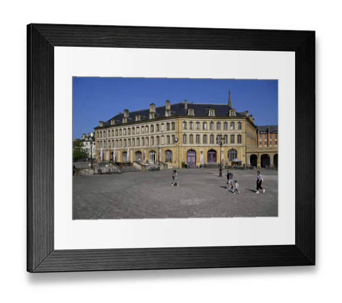 Framed Print : Theatre, Opera, Metz, Grand Est region, France