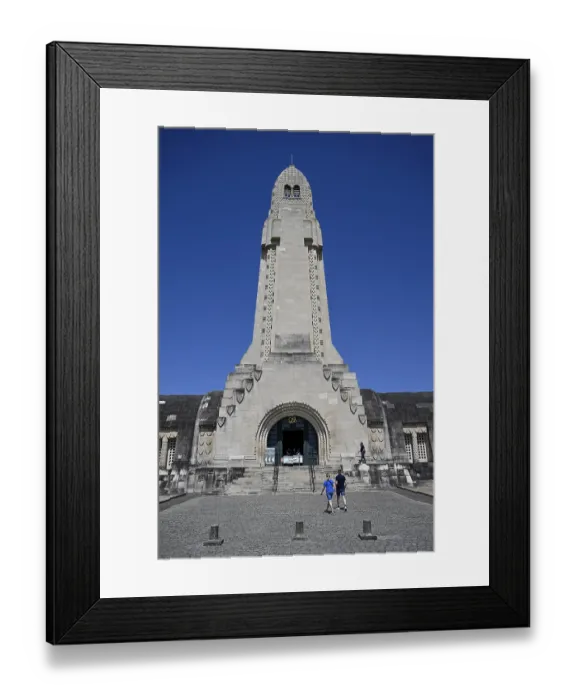 Framed Print : Ossuary of Douaumont, memorial to the fallen in the First World War