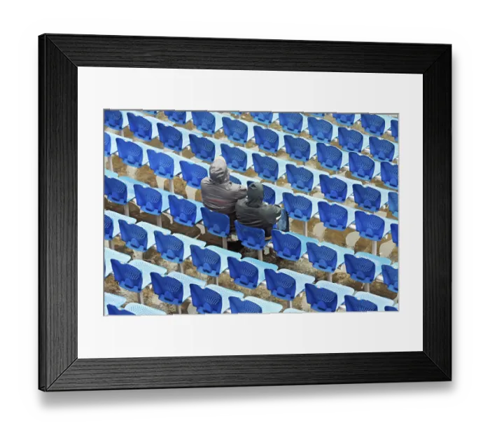 Framed Print : Cricket fans at D Y Patil cricket stadium Framed Print : Cricket fans at D Y Patil cricket stadium