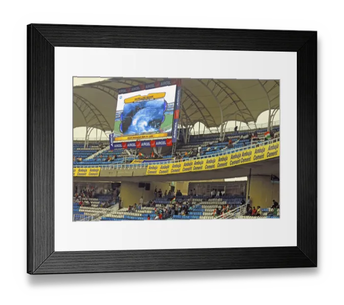 Framed Print : D Y Patil cricket stadium, Nerul