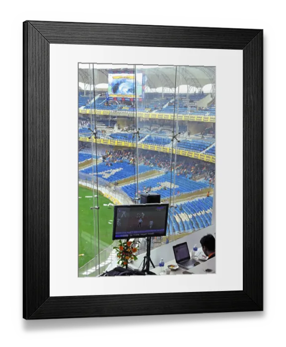 Framed Print : D Y Patil cricket stadium, Nerul