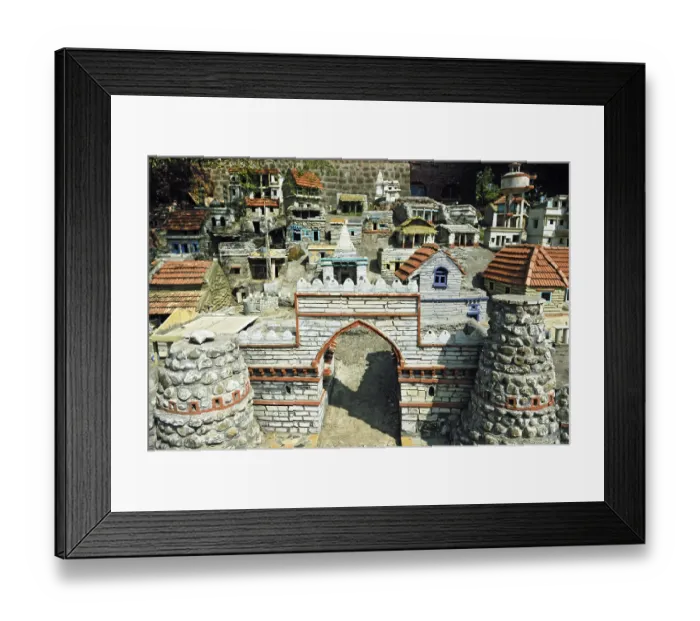 Framed Print : Siddhagiri Gramjivan Museum Kaneri Math Framed Print : Siddhagiri Gramjivan Museum Kaneri Math