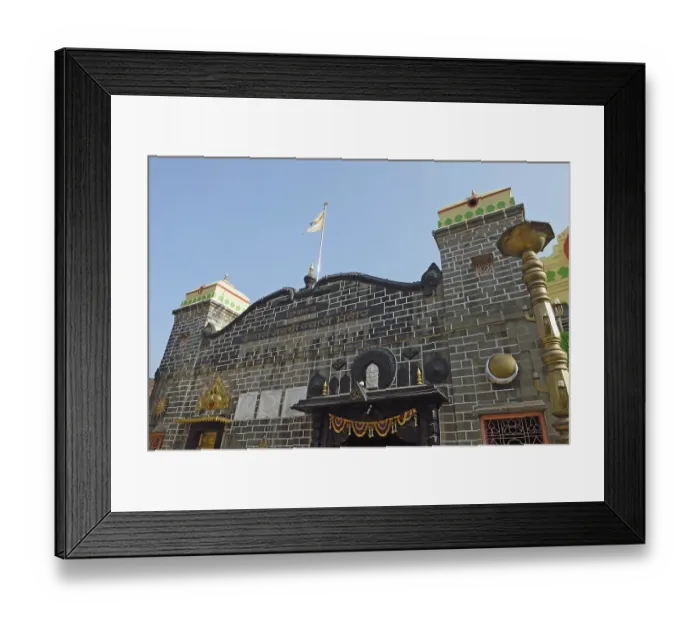 Framed Print : Lord Shiva temple, Kolhapur, Maharashtra, India
