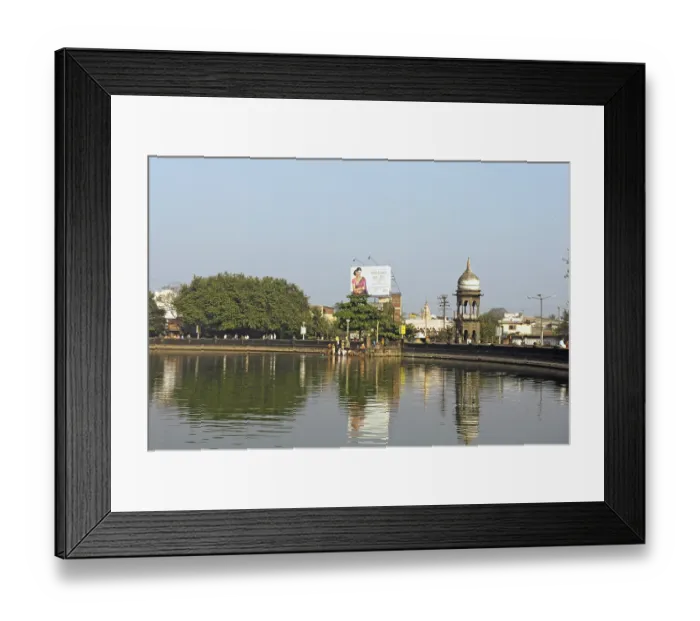 Framed Print : Rankala lake, Kolhapur, Maharashtra, India