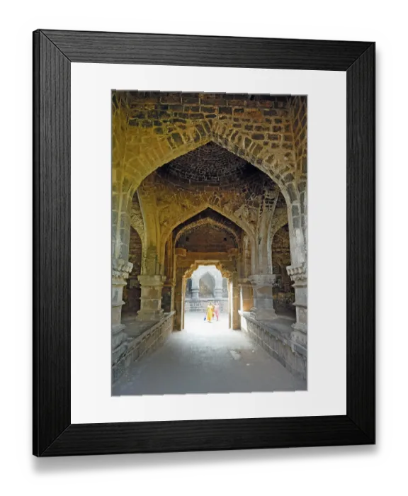 Framed Print : Panhala fort, Kolhapur, Maharashtra, India