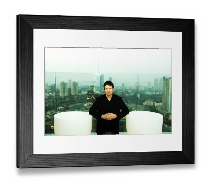 Framed Print : British crime fiction novelist Ian ranking NOMR