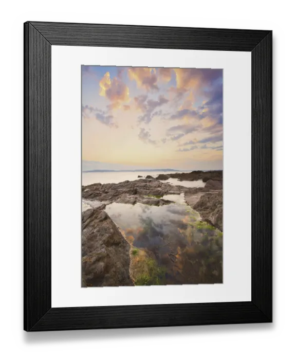 Framed Print : Sunset at England