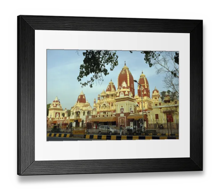 Framed Print : Lakshmi narayan birla temple at delhi India Framed Print : Lakshmi narayan birla temple at delhi India