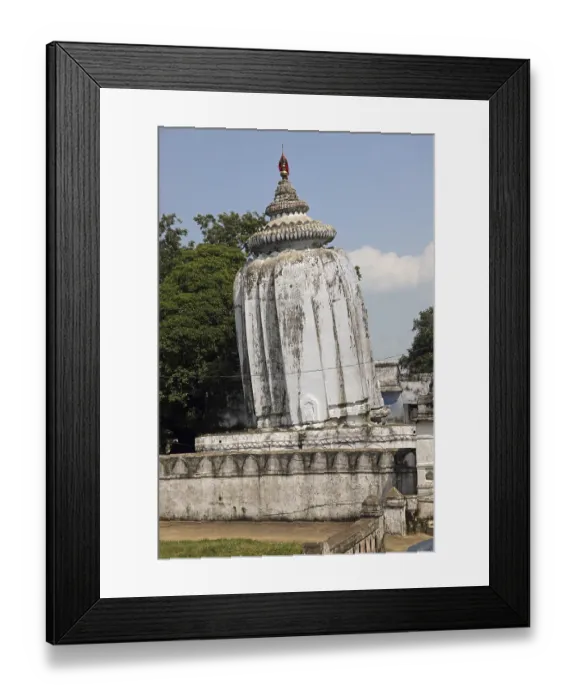 Framed Print : Shri Baleshwar temple at sambalpur orissa India Framed Print : Shri Baleshwar temple at sambalpur orissa India