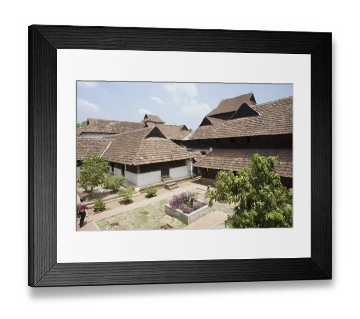 Framed Print : Padmanabhapuram Palace at kerala India Framed Print : Padmanabhapuram Palace at kerala India