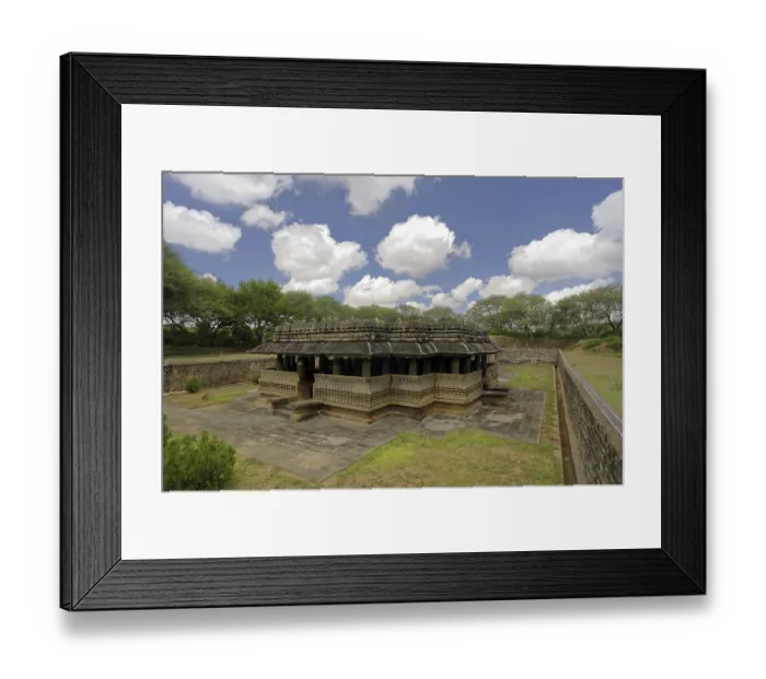 Framed Print : Nagareshwara temple, bankapur, haveri