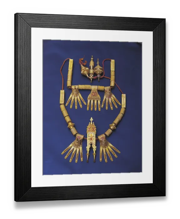 Framed Print : Exquisite pieces of jewellery, india, asia