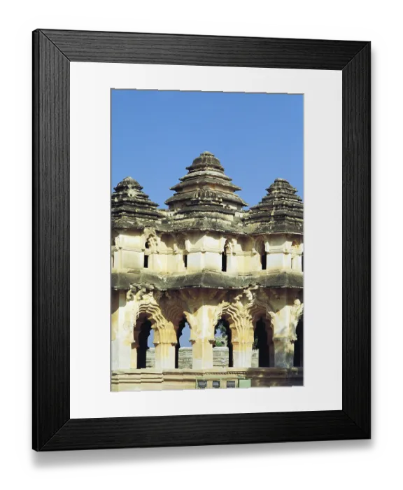 Framed Print : Lotus palace, hampi, Karnataka, india, asia