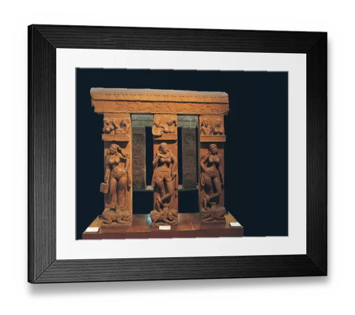 Framed Print : Old sculpture museum, chennai, tamilnadu