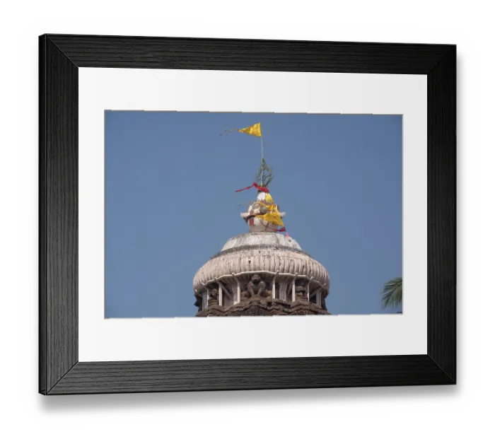 Framed Print : Jagannath temple, puri, orissa, india, asia