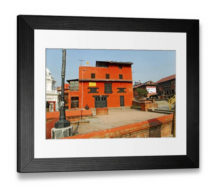 Framed Print : Pashupatinath temple Complex, kathmandu, nepal