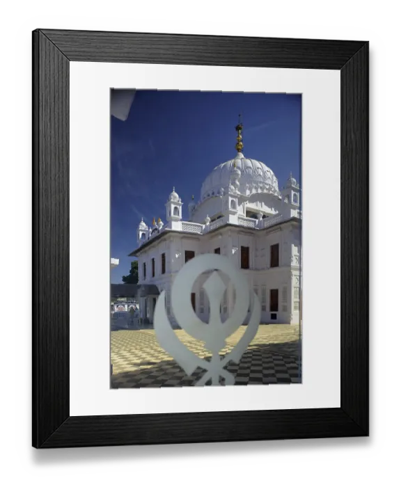 Framed Print : Nanak jhira sahib gurudwara, bidar