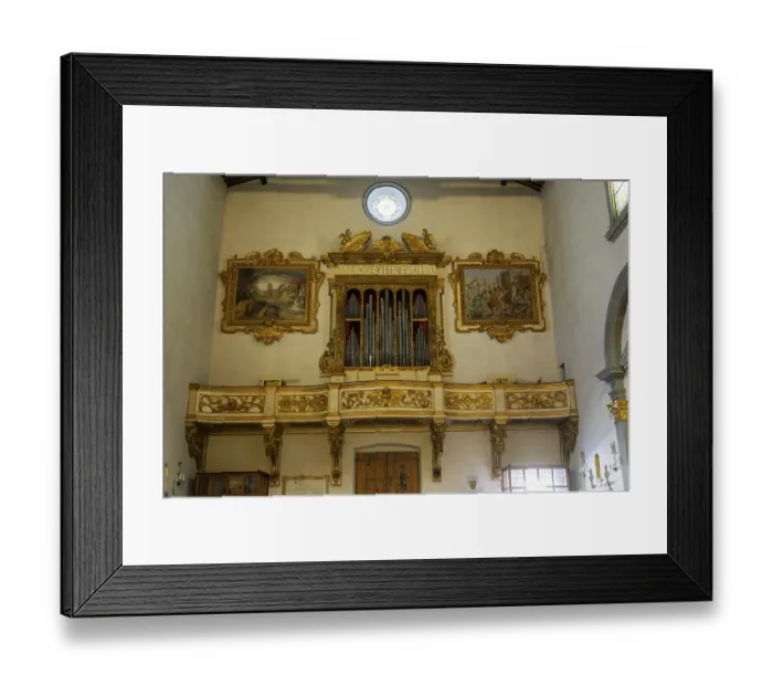 Framed Print : Parish church, Buondelmonti Square