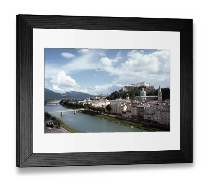 Framed Print : Salzburg, view from the Kapuzinerberg Framed Print : Salzburg, view from the Kapuzinerberg