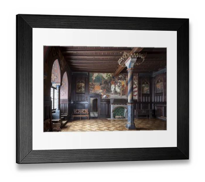 Framed Print : Solingen, Schloss Burg an der Wupper