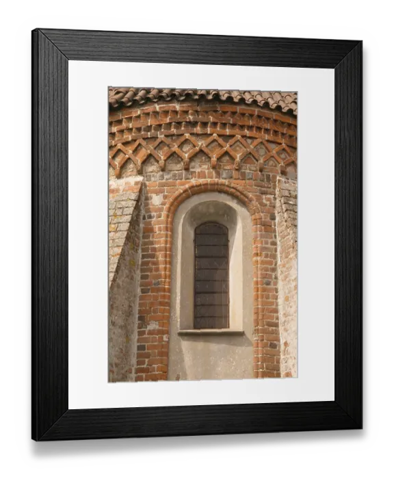 Framed Print : Detail of the apse, St. Saint, Saint