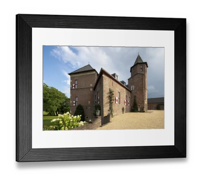 Framed Print : Kranenburg, Zelem Castle