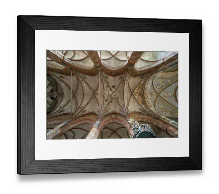 Framed Print : Bergen auf Rugen, St Mary's Church