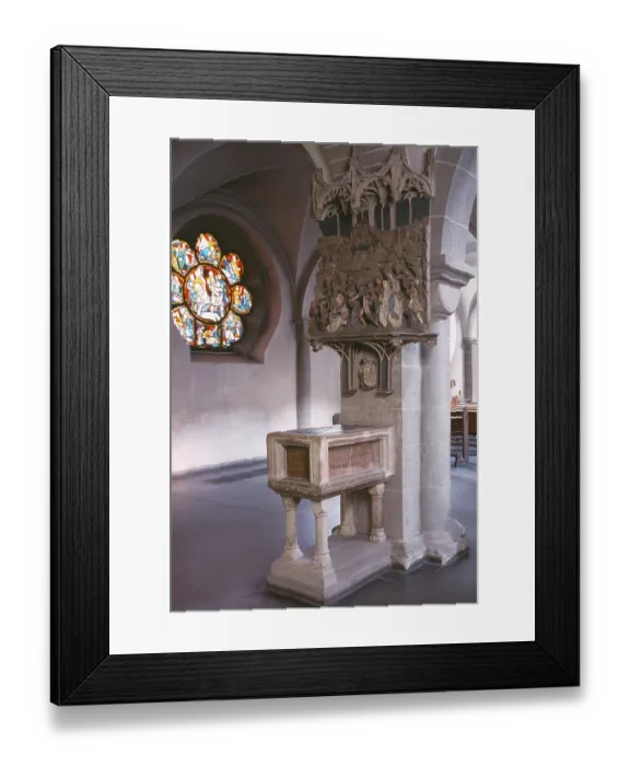 Framed Print : Sarcophagus of St Viventia, St, Saint, Saint Framed Print : Sarcophagus of St Viventia, St, Saint, Saint