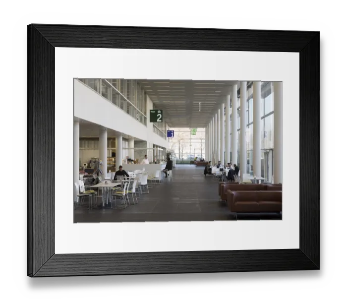 Framed Print : Dusseldorf, Heinrich Heine University