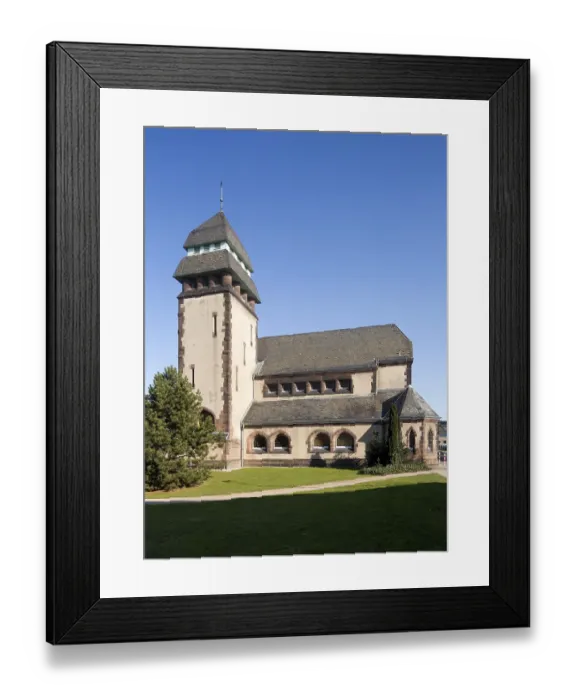Framed Print : Dusseldorf, Heinrich Heine University